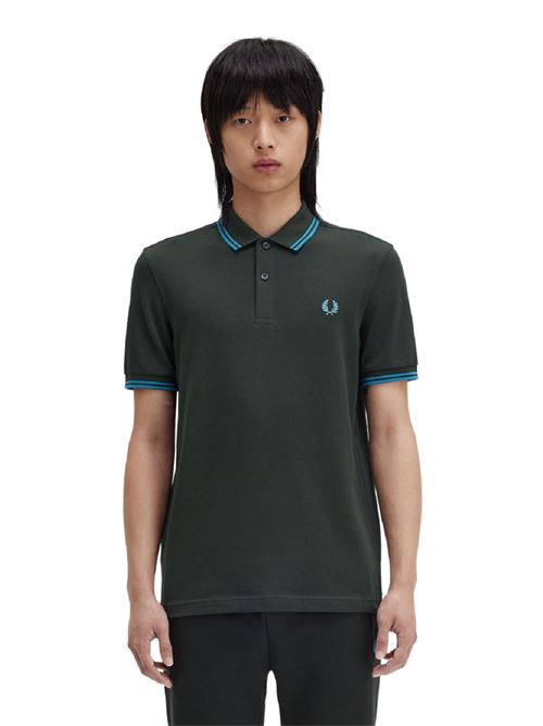 M3600W64 VERDE FRED PERRY | M3600W64 VERDE